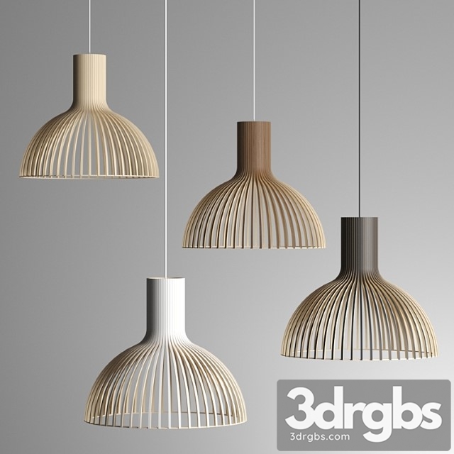 Secto design victo 4250 pendant lamp 3dsmax Download - thumbnail 1