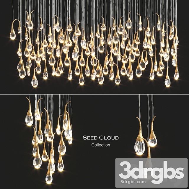 Seed cloud chandelier collection by orche - thumbnail 1