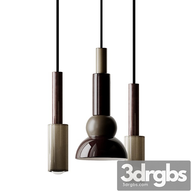 Serax porcelain modern hanging pendant lights - thumbnail 1