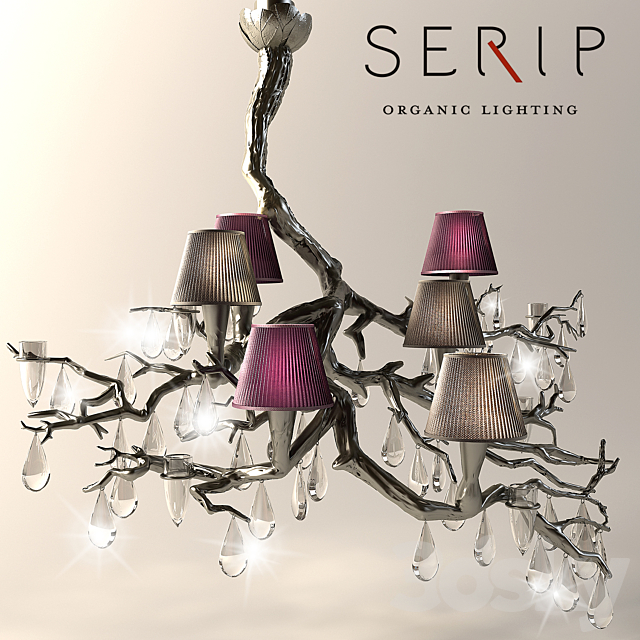 Serip Fascinium Chandelier CT-3196-6 3DSMax File - thumbnail 1