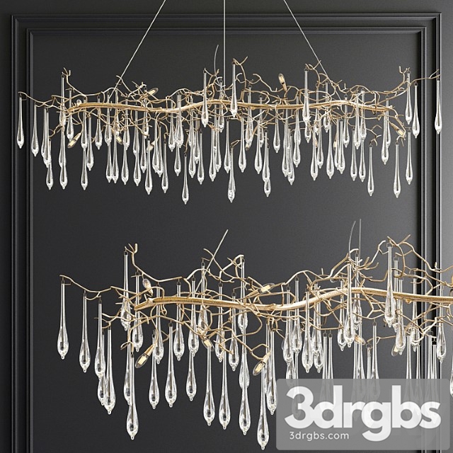 Serip replika linear chandelier - thumbnail 1