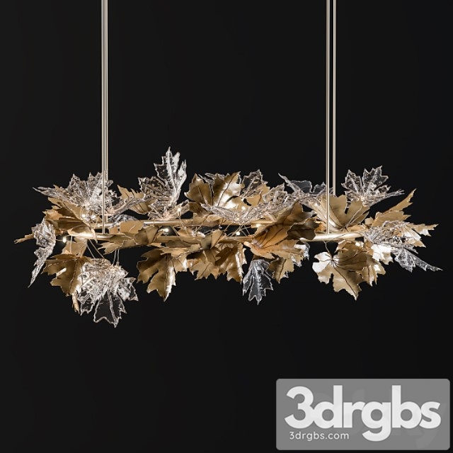 Seripi pendant leaves 3dsmax Download - thumbnail 1