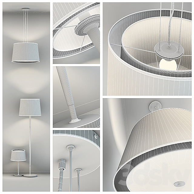 Set lamps SLV 3DSMax File - thumbnail 2