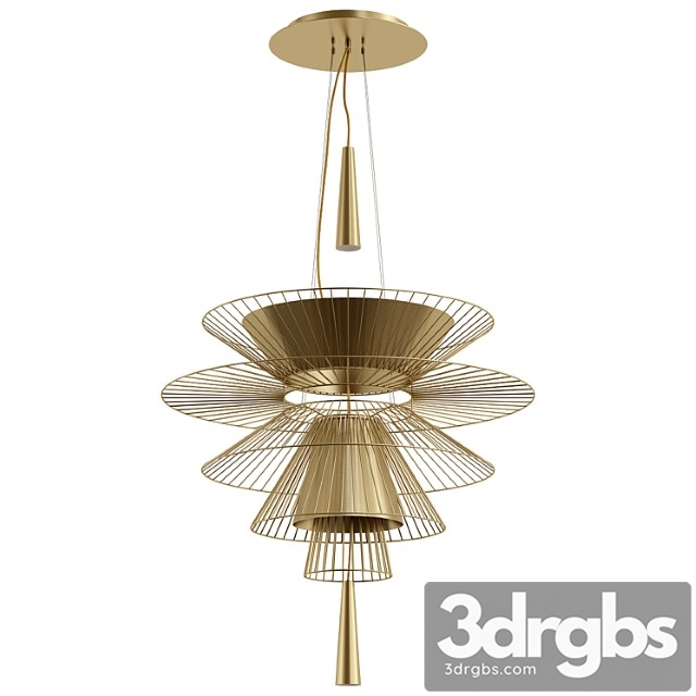 Shade metal chandelier - thumbnail 1