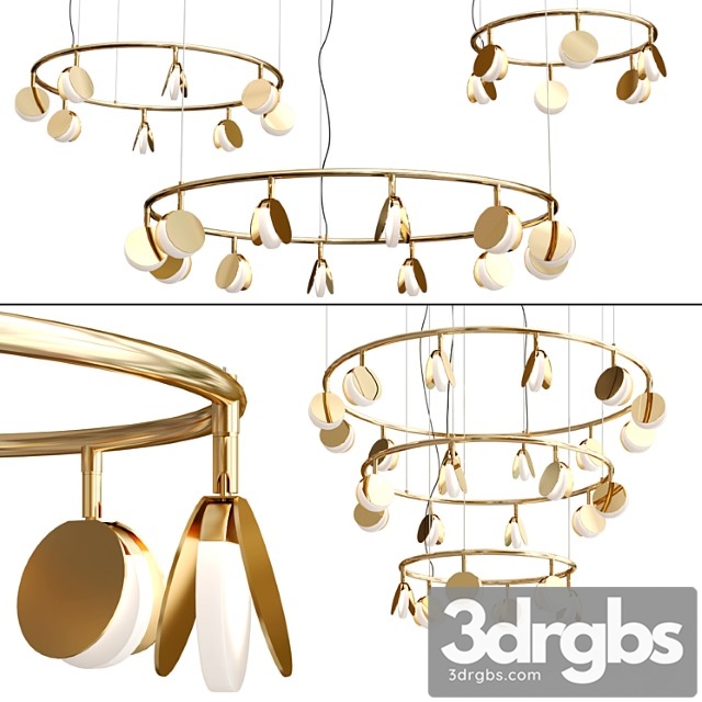 Shell chandelier collection - thumbnail 1