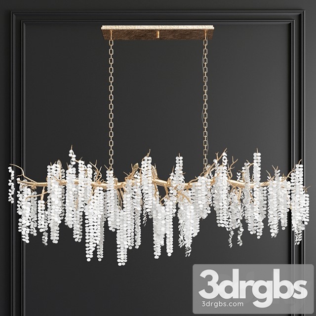 Shiro-noda cluster horizontal chandelier - thumbnail 1