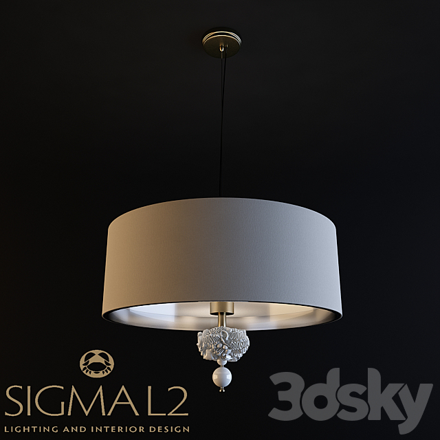 Sigma L2 MyClassic 7176 Chandelier 3DS Max Model - thumbnail 1