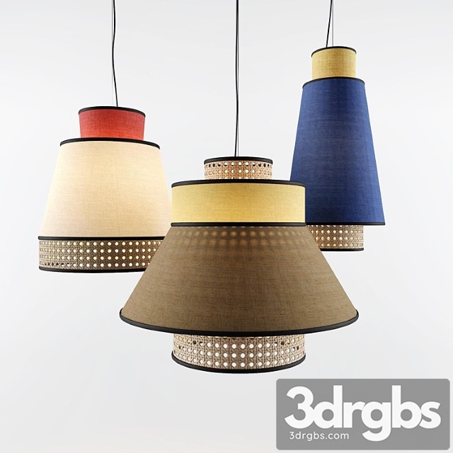 Singapour pendant light 3dsmax Download - thumbnail 1