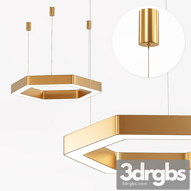 Sixty chandelier 3dsmax Download - thumbnail 1