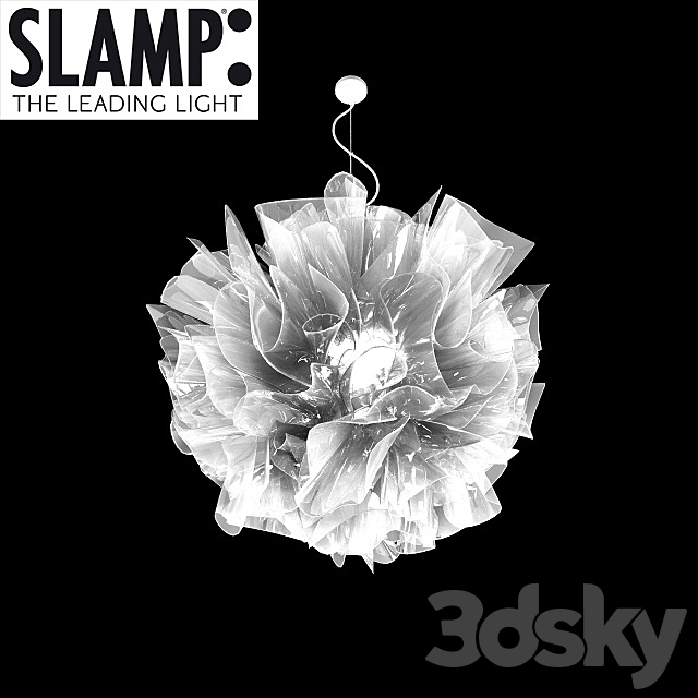 Slamp – veli suspend prisma 3ds Max - thumbnail 1