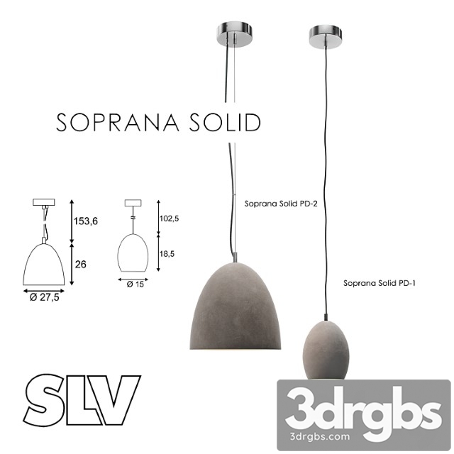 SLV Soprana Solid 3dsmax Download - thumbnail 1