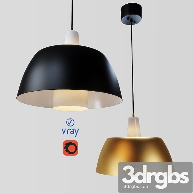 Solo ceiling lamp from the company markslojd sweden. 3dsmax Download - thumbnail 1