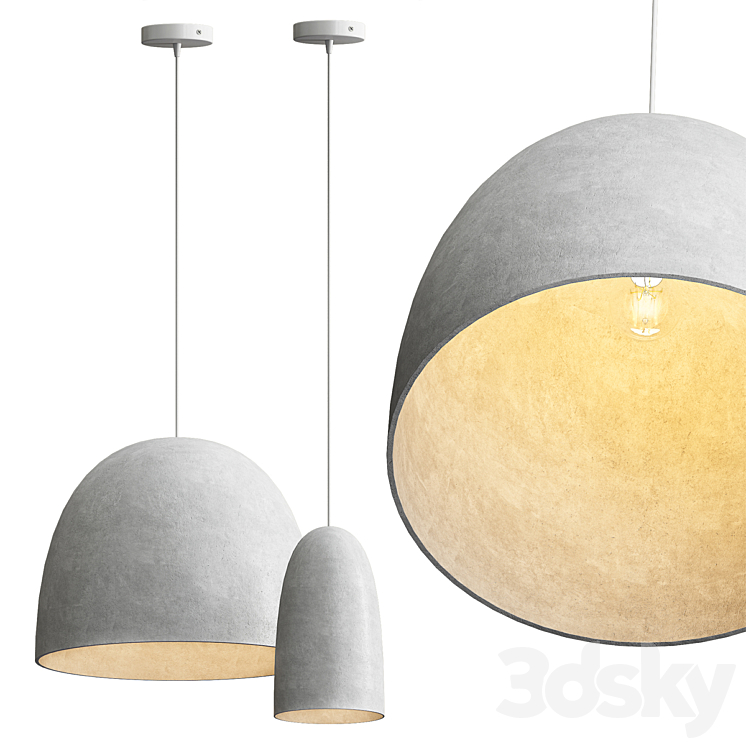 Speckle pendant lights 3DS Max Model - thumbnail 2