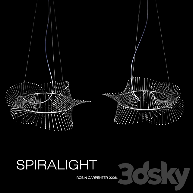 SPIRALIGHT 3DS Max Model - thumbnail 2