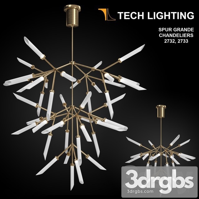 Spur Grande Chandeliers 2732 3dsmax Download - thumbnail 1