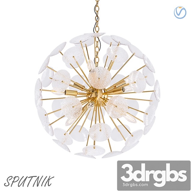 Sputnik chandelier - thumbnail 1