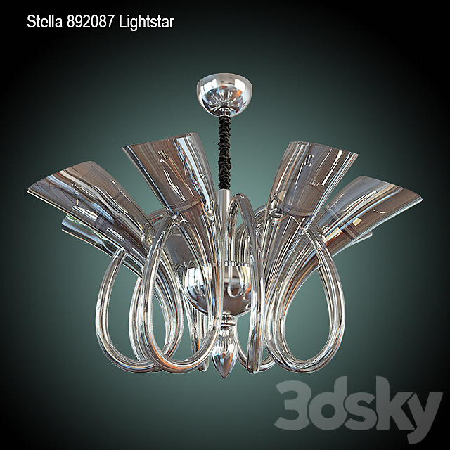 Stella chandelier 892.087 Lightstar 3DSMax File - thumbnail 1