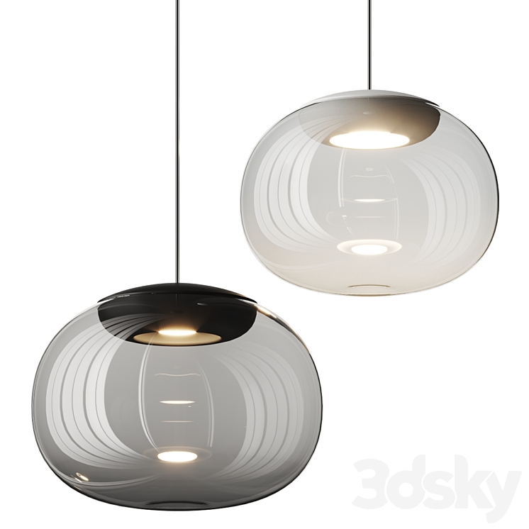 Stilnovo La Mariee Pendant Lamps 3DS Max Model - thumbnail 1