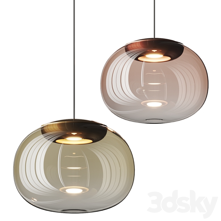 Stilnovo La Mariee Pendant Lamps 3DS Max Model - thumbnail 2