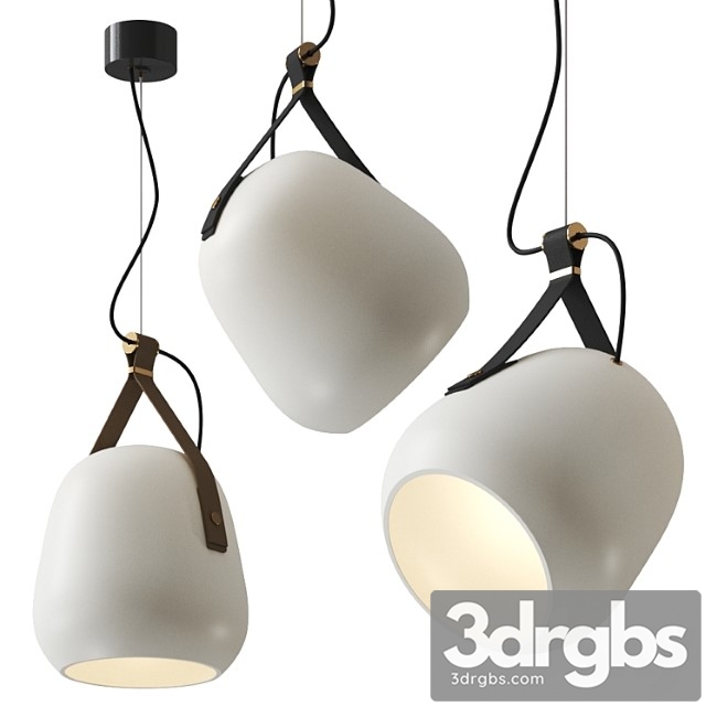 Stone cow by rakumba pendant light - thumbnail 1