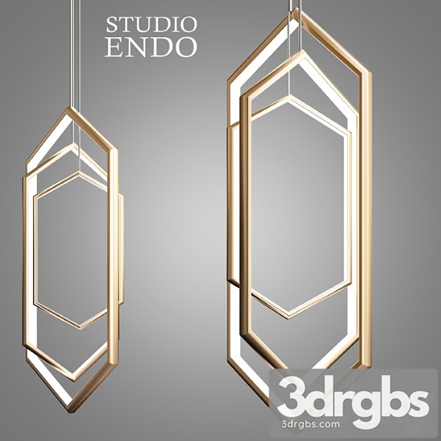 Studio Endo Chandelier 3dsmax Download - thumbnail 1