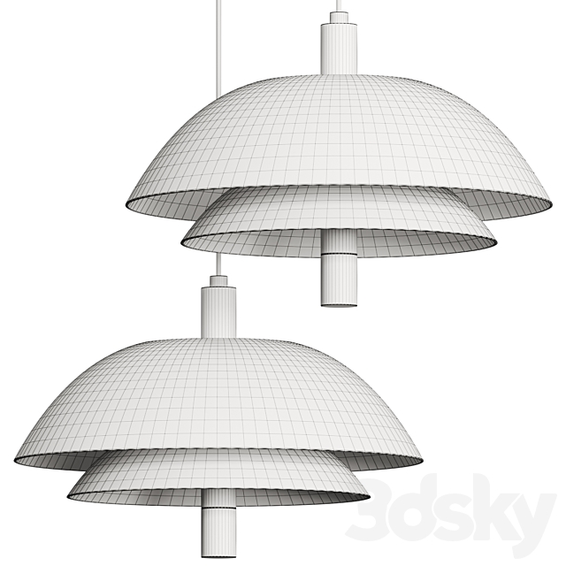 Studio M Arya Pendant Lamp 3DSMax File - thumbnail 3