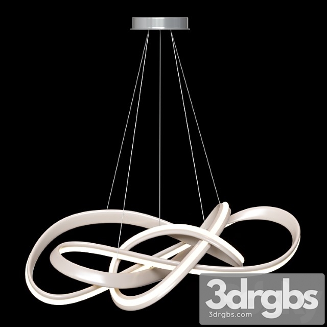 Suspended chandelier st-luce 3dsmax Download - thumbnail 1