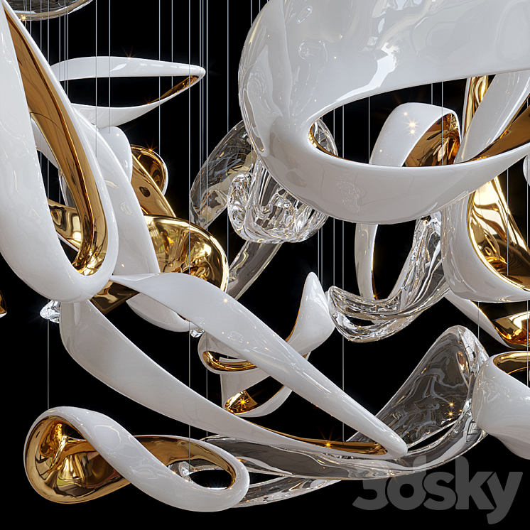 Suspended installation Vargov Design – Infinity 3DS Max Model - thumbnail 2