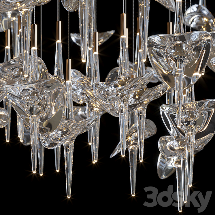 Suspended installation Vargov Design – Spritz 3DS Max Model - thumbnail 2