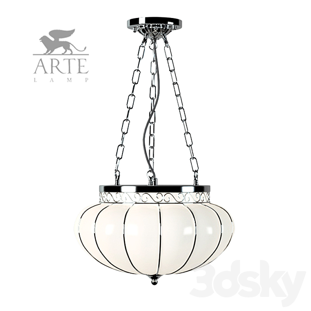 Suspension Arte Lamp A2101SP-4WH Venice 3DSMax File - thumbnail 1