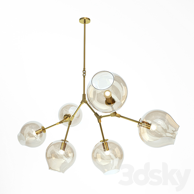 Suspension Branching Bubbles 3DSMax File - thumbnail 1