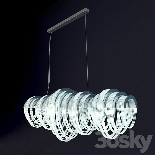 Suspension Crystal Lux CITY LIGHTS SP7 3DS Max Model - thumbnail 2