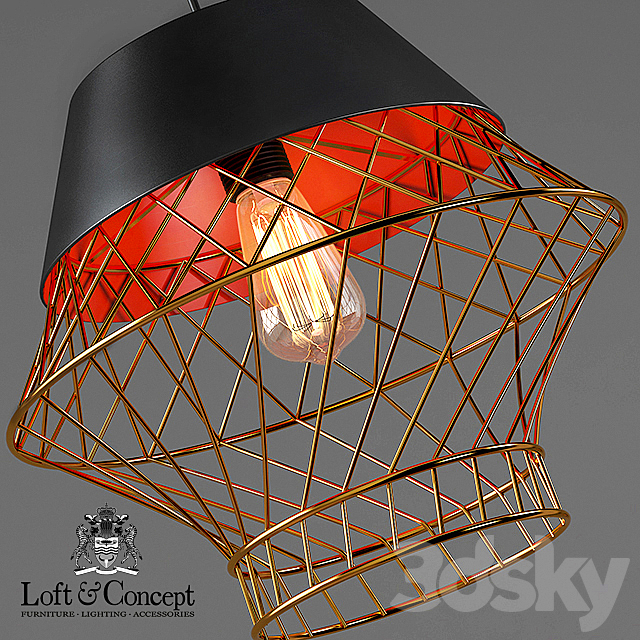 Suspension Golden Supro Cage 3DSMax File - thumbnail 2