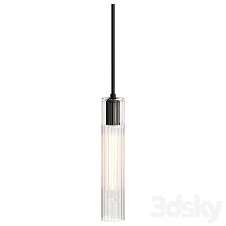 Suspension Hanging lamp 3DS Max Model - thumbnail 1