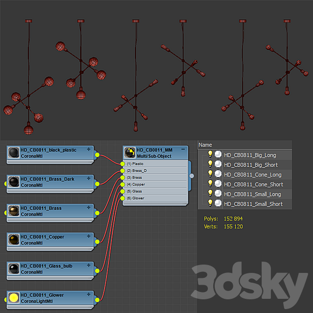 Suspension House Doctor Molecular CB0811 3DSMax File - thumbnail 3