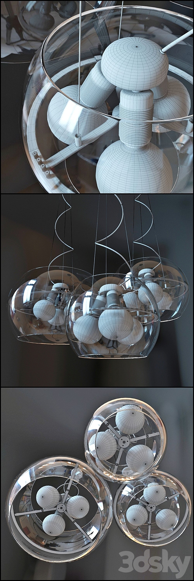 Suspension Juliana 3DSMax File - thumbnail 3