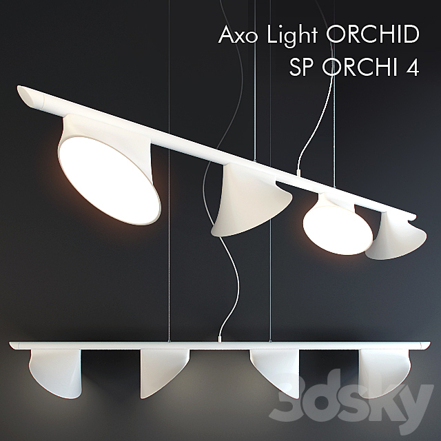 Suspension light Axo Light ORCHID SP ORCHI 4 3DSMax File - thumbnail 1