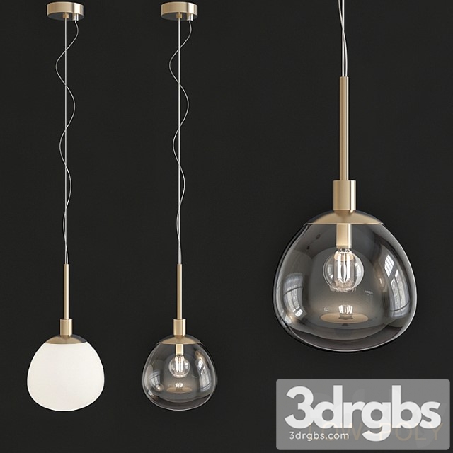 Suspension Light Erich Maytoni Modern 3 3dsmax Download - thumbnail 1