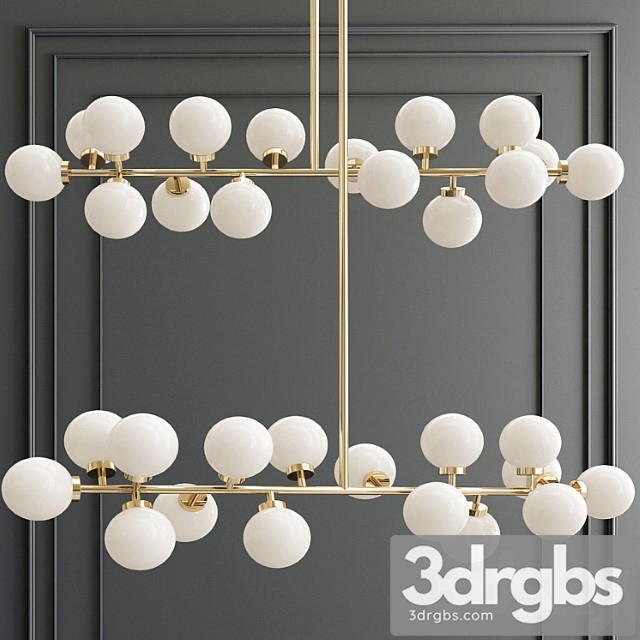 Suspension light the mimosa pendant 16 plafonds by atelier areti - thumbnail 1