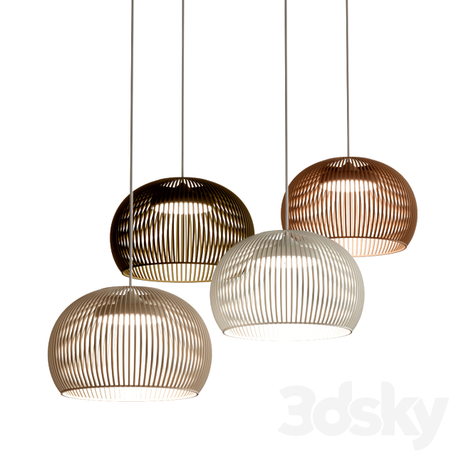 Suspension Luminaire Bois 3DSMax File - thumbnail 1