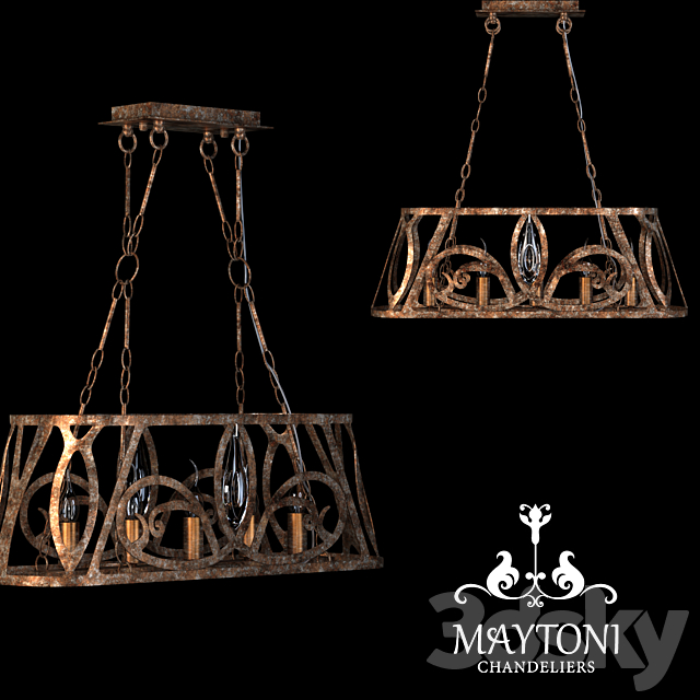 Suspension Maytoni H237-05-G 3DSMax File - thumbnail 1