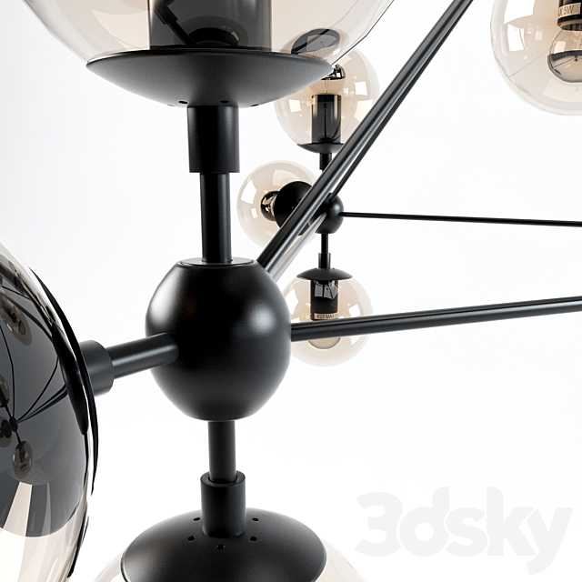 Suspension Modo Chandelier – Cosmorelax Pendant lamp Modo Chandelier 3DSMax File - thumbnail 2