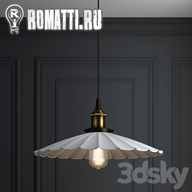 Suspension Romatti Grand White 3DSMax File - thumbnail 1