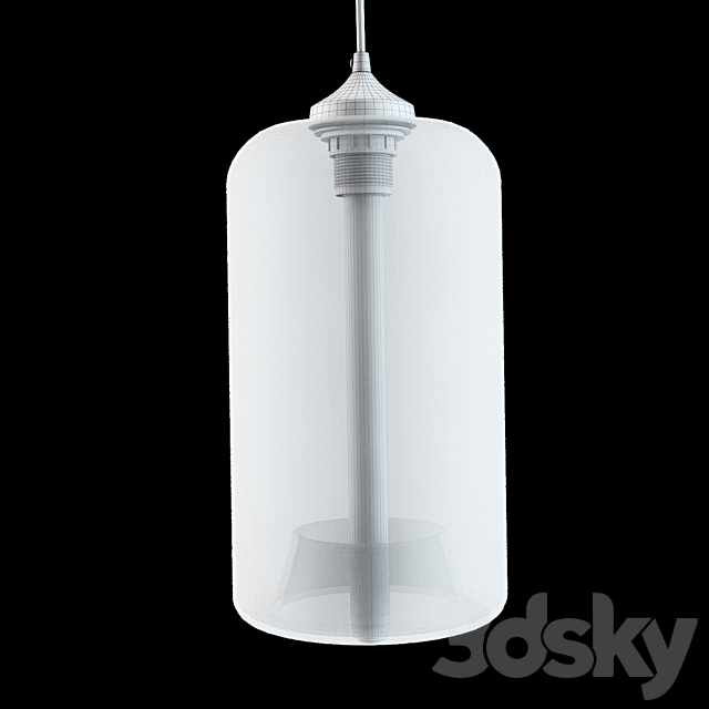 Suspension The Pod – Cosmorelax Pendant lamp The Pod 3DS Max Model - thumbnail 3