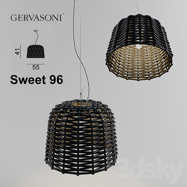 Sweet 96 Gervasoni 3DSMax File - thumbnail 1