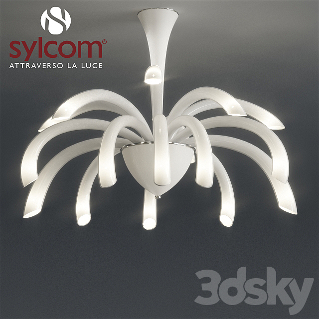 Sylcom SEGNO Lampadario 2030_15 3DSMax File - thumbnail 1