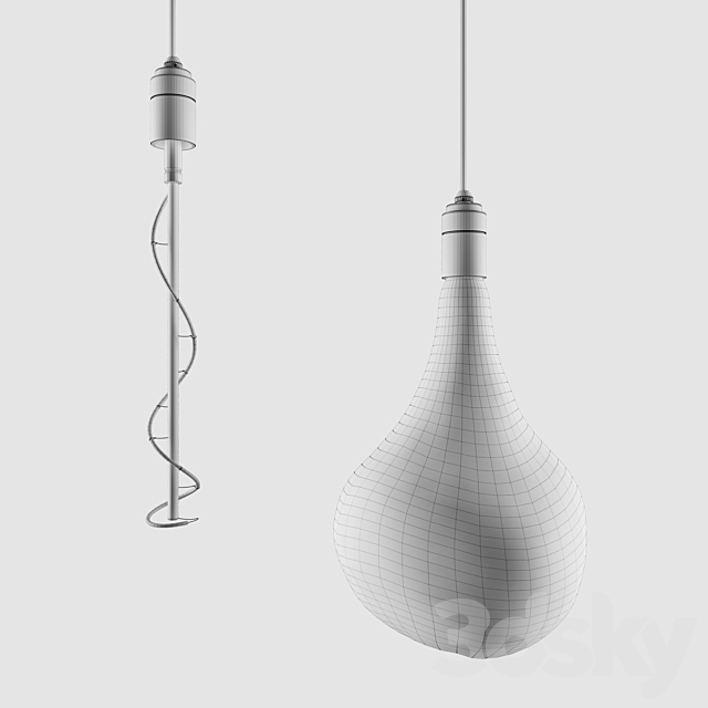 Tala voronoi3 lamp 3DS Max Model - thumbnail 2