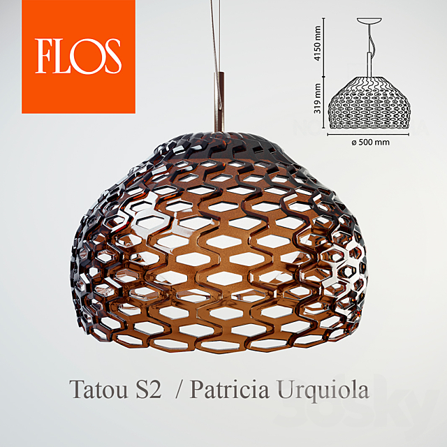 Tatou S2 _ Patricia Urquiola 3DS Max Model - thumbnail 2