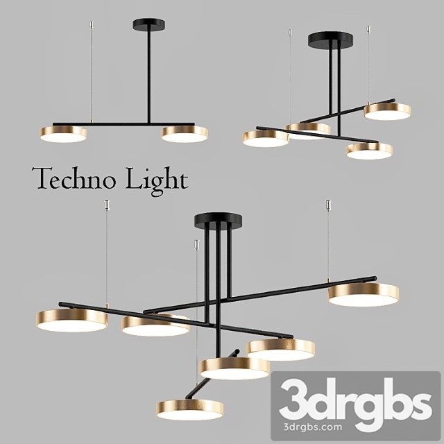 Techno light 3dsmax Download - thumbnail 1