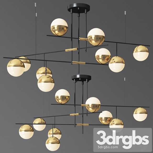 Technum Chandelier Lampatron 3 3dsmax Download - thumbnail 1